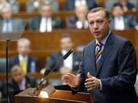 Der türkische Regierungschef Recep Tayyip Erdogan Foto: dpa