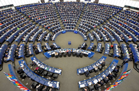 Die Mehrheit des Europäischen Parlaments hat für das Abkommen mit den USA gestimmt. Hier ein Bild aus Straßburg. Foto: AFP