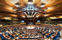 Der Europarat in Straßburg. Foto: Patrick Seeger/epa/dpa