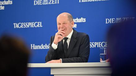 Bundeskanzler Olaf Scholz (SPD).