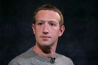 Mark Zuckerberg, Vorstandsvorsitzender von Facebook. Facebook ist in der Corona-Pandemie bisher ungebremst gewachsen. Foto: Mark Lennihan/AP/dpa