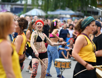 Straßenmusik ist nicht verboten - aber die Fête-Organisatoren wollen wegen der Pandemie lieber nicht dazu aufrufen. Foto: Gregor Fischer/dpa