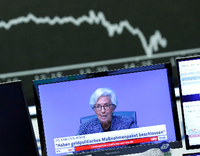 EZB-Chefin Christine Lagarde hat am Mittwoch weitreichende Maßnahmen in der Coronakrise beschlossen. Foto: REUTERS