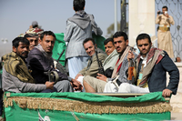 Die Huthi-Milizen beherrschen nach wie vor große Teile des Landes. Foto: Khaled Abdullah/Reuters