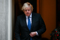 Der britische Premier Boris Johnson sieht sich zum wiederholten Male Vorwürfen ausgesetzt, er habe die Corona-Regeln gebrochen. Foto: Dylan Martinez/Reuters