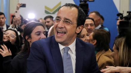 Der Präsidentschaftskandidat Nikos Christodoulides wurde zum Regierungschef von Zypern gewählt.