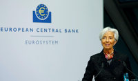 Christine Lagarde, Draghi-Nachfolgerin als EZB-Chefin. Die aktuellen Hilfsprogramme der EZB und der EU haben die Richter in Karlsruhe nicht gestoppt. Foto: REUTERS