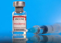 Eine Dosis des Moderna-Impfstoffes. Foto: REUTERS/Dado Ruvic