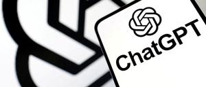 Das Logo von ChatGPT, einem Programm, welches über eine künstliche Intelligenz funktioniert. 