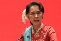 Entmachtete Regierungschefin von Myanmar