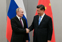 Wladimir Putin hatte Xi Jinping wohl bereits bei den Olympischen Winterspielen informiert, dass er einen Angriff auf die Ukraine plant. Foto: VIA REUTERS