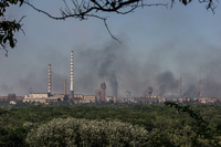 Azot-Fabrik im Donbass