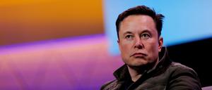 Tesla und Twitter-Chef Elon Musk.