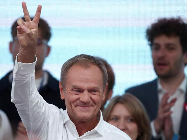 Könnte mit einer Mehrheit in Polen regieren: Donald Tusk.