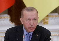 Türkischer Präsident Recep Tayyip Erdogan Foto: REUTERS/Valentyn Ogirenko/File Photo