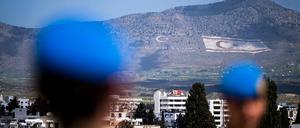 UN-Friedenssoldaten: von türkisch-zyprischen Polizisten verprügelt.