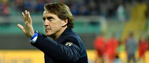 Ciao. Roberto Mancini tritt als Nationaltrainer von Italiens Fußballern zurück.