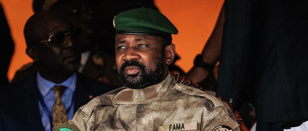 Malis Militärchef Assimi Goïta.