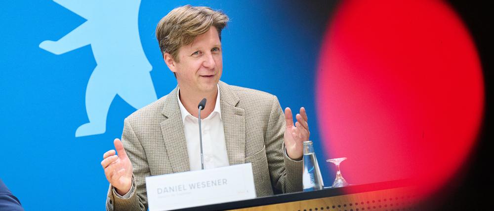 Daniel Wesener (Bündnis 90/Die Grünen), Berliner Senator für Finanzen