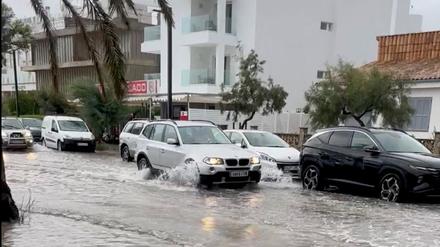 Überschwemmung auf Mallorca