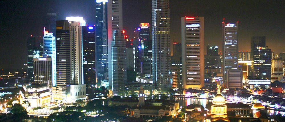 Skyline von Singapur: Bildung hat in dem Land eine hohe Bedeutung.