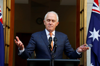Rücktritt: Australiens Regierungschef Malcolm Turnbull Foto: Reuters/David Gray