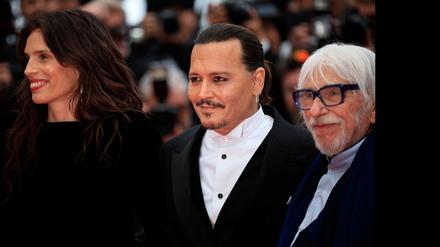 Johnny Depp bei der Eröffnungsfeier des Cannes-Filmfestivals 2023.
