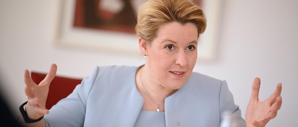 Franziska Giffey, Vorsitzende der SPD Berlin, Regierende Bürgermeisterin von Berlin
