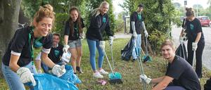 Freiwilligentage „Gemeinsame Sache“ 2022: Clean-up in Charlottenburg 