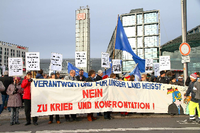 "Friedenswinter"-Demonstration am Samstag in Berlin Foto: Thilo Rückeis