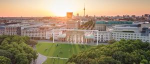 Fußball-Europameisterschaft im Sommer
2024 in Berlin: Brandenburger Tor wird
Fußballtor