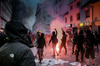Der gewalttätige G-20-Gipel 2017 in Hamburg beschäftigt die Gerichte auch 2020. Foto: dpa