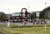 Gas macht nach Angaben des finnischen Rundfunks etwa fünf Prozent des Energiemixes in Finnland aus. Foto: Vesa Moilanen/Lehtikuva/dpa