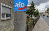 In Hirschfeld in Brandenburg haben 50,6 Prozent der Wähler ihre Zweitstimme der AfD gegeben. Foto: dpa