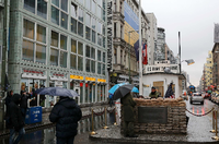 Der Checkpoint Charlie soll ein mögliches Angriffsziel gewesen sein. Foto: REUTERS