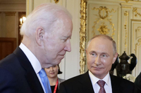 Biden und Putin trafen sich im Juni in Genf. Foto: imago images/ITAR-TASS
