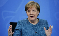 Angela Merkel. Foto: Michael Kappeler / POOL / AFP