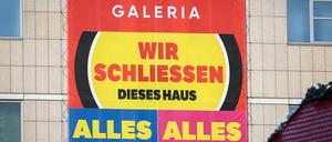 Das Galeria Kaufhof in Halle schließt zum Jahresende (Symbolbild).