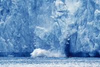 Zeichen des Klimawandels: schmelzende Gletscher. Foto: imago/Anka Agency International