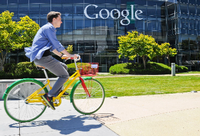 Der Google Campus im Silicon Valley. Foto: Ole Spata/dpa