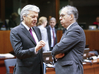 Der französische Diplomat Pierre Sellal (rechts) gilt als „Orakel von Brüssel“. Foto: p-a/dpa