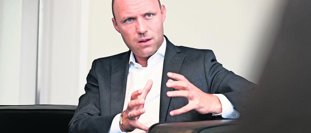 Sebastian Czaja, Landesvorsitzender der FDP Berlin. 