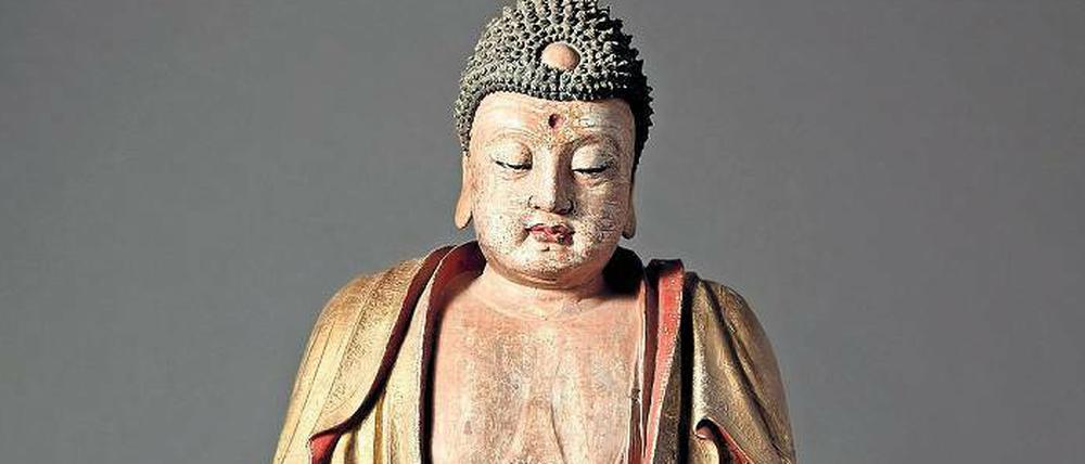 Zum Niederknien. Großer Buddha aus China. Preis: 1 Million Euro.