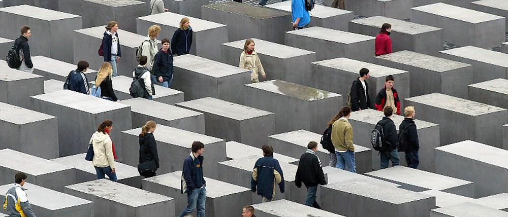 Holocaust-Mahnmal in Berlins Mitte