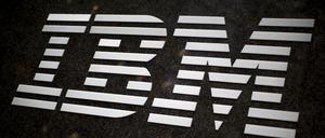 IBM-Logo auf dem IBM-Gebäude in Midtown Manhattan (Archivbild).