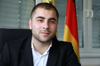 Ibrahim Murad vertritt die Autonomieregion in Nord- und Ostsyrien in Berlin. privat