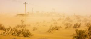 Sandsturm im Zentral-Iran (Archivbild). 