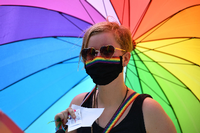 CSDs sorgen für queere Sichtbarkeit in der Pandemie Foto: Imago