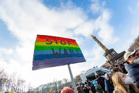 Unterstützung für LGBTIs im Kriegsgebiet