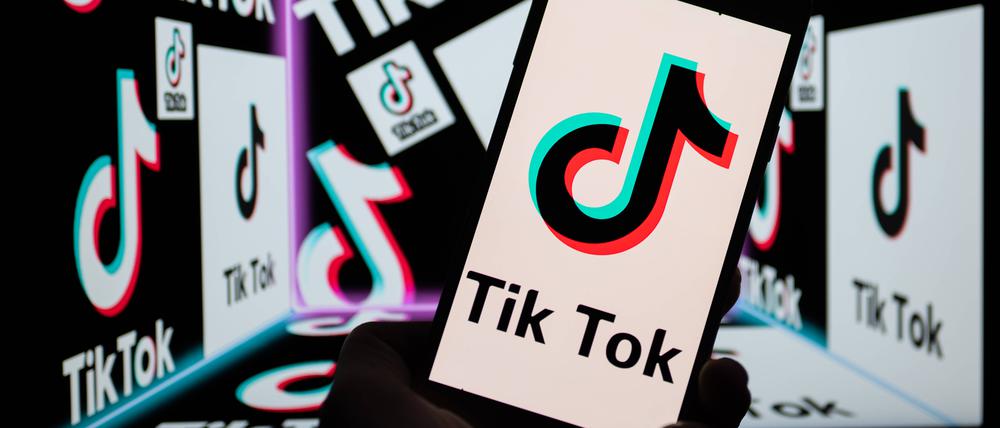 Eine Illustration der App TikTok